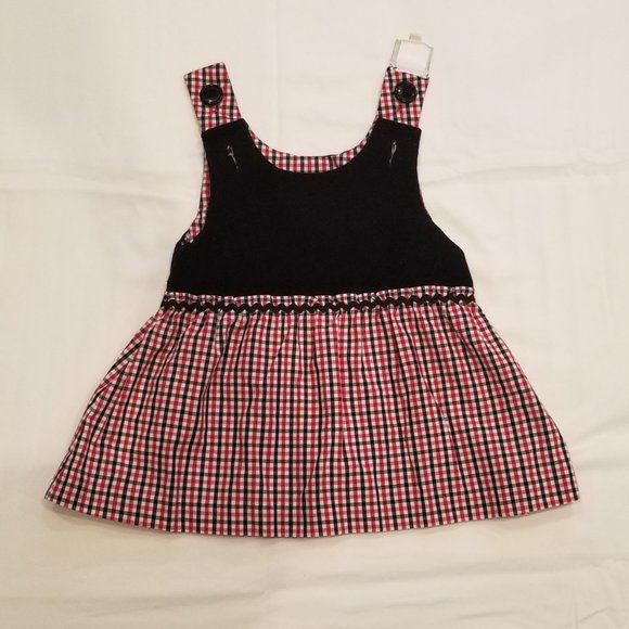 Le' Za Me Girls 24M Hand Smocked Reversible Top and Pants Set - Picture 5 of 12